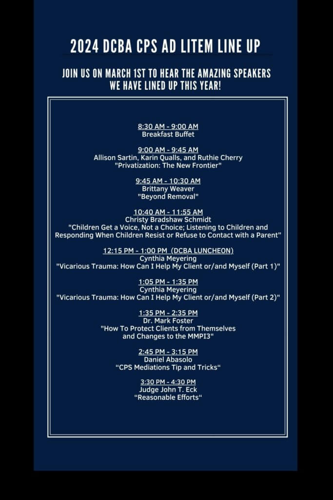 CPS Attorney Ad litem brocure