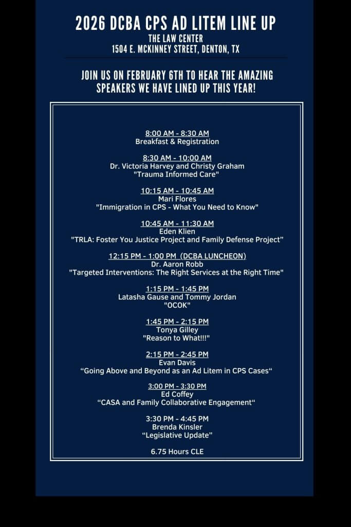 CPS Attorney Ad litem